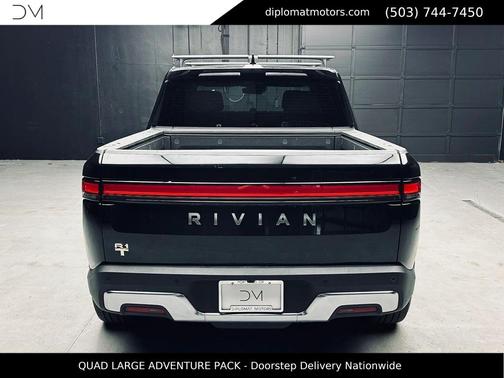 BLACK 2023 Rivian R1T Adventure Quad Motor Large Pack