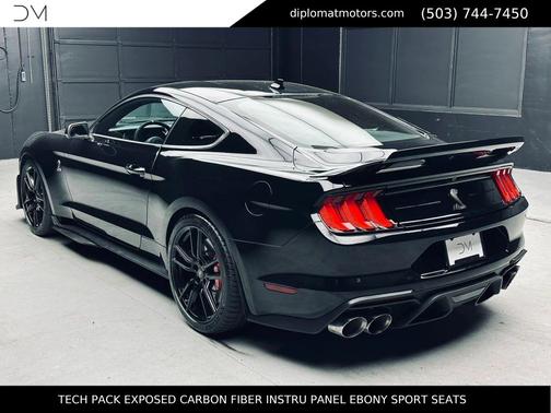 Shadow Black 2022 Ford Shelby GT500 Base