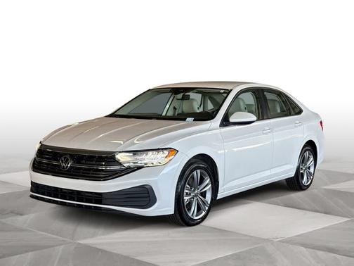 Opal White Pearl Effect 2024 Volkswagen Jetta 1.5T SE