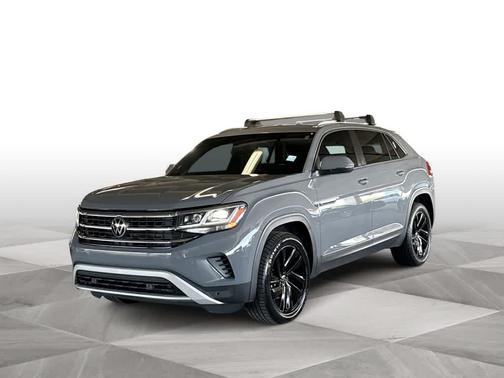 Pure Gray 2023 Volkswagen Atlas Cross Sport 3.6 V6 SE w/ Technology