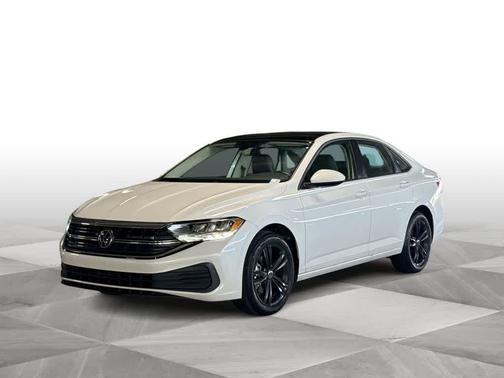 Opal White Pearl Effect 2024 Volkswagen Jetta 1.5T SE