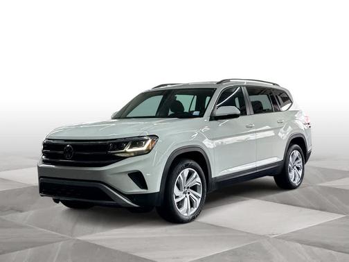 Pure White 2023 Volkswagen Atlas 3.6 SE w/ Technology