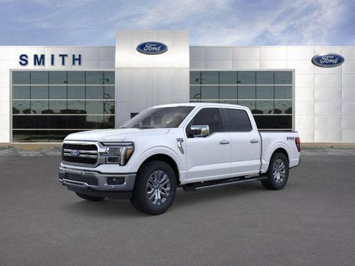 Star White Metallic Tri-Coat 2025 Ford F-150 Lariat Truck
