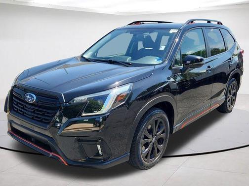 Crystal Black Silica 2023 Subaru Forester Sport