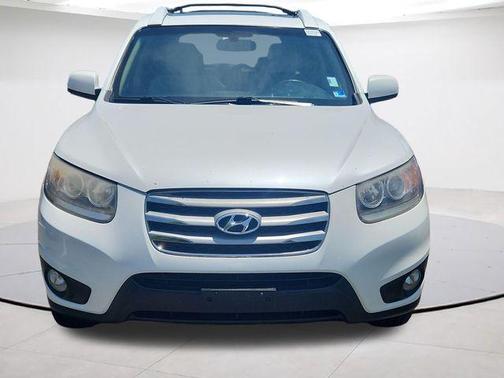 Glacier White 2012 Hyundai SANTA FE Limited