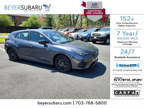 2025 Subaru Impreza 2.5RS