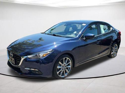 Deep Crystal Blue Mica 2018 Mazda Mazda3 Grand Touring