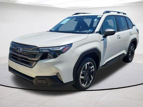 Crystal White Pearl 2025 Subaru Forester Hybrid