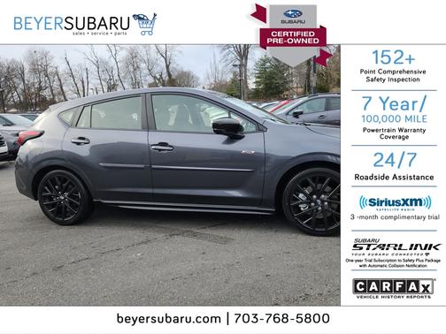 2025 Subaru Impreza 2.5RS