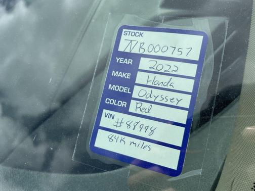 2022 Honda Odyssey Touring