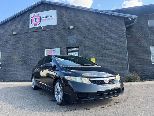 Crystal Black Pearl 2010 Honda Civic EX