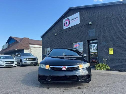 Crystal Black Pearl 2010 Honda Civic EX