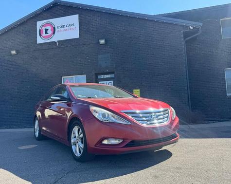 Venetian Red 2011 Hyundai SONATA Limited