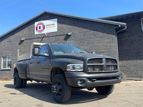 Black Clearcoat 2003 Dodge Ram 3500 Quad Cab DRW