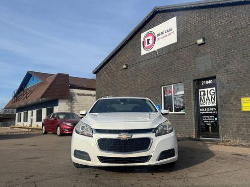 Summit White 2015 Chevrolet Malibu 1LT