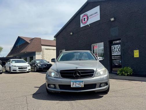 Obsidian Black Metallic 2008 Mercedes-Benz C-Class C 300 4MATIC Sport