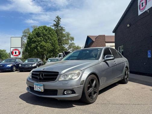 Obsidian Black Metallic 2008 Mercedes-Benz C-Class C 300 4MATIC Sport
