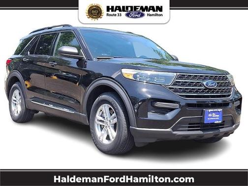 AGATE BLACK METALLIC 2020 Ford Explorer XLT