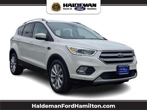 WHITE PLATINUM MET TRI-COAT 2017 Ford Escape TITANIUM