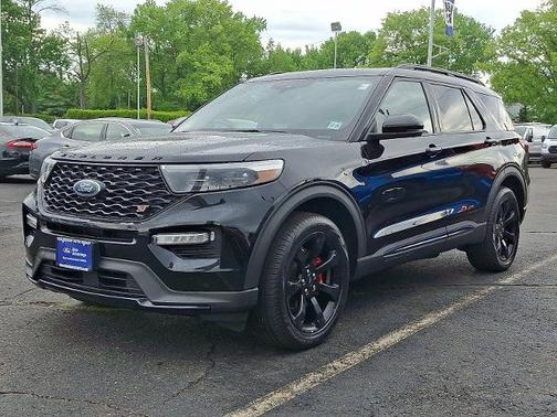AGATE BLACK METALLIC 2023 Ford Explorer ST