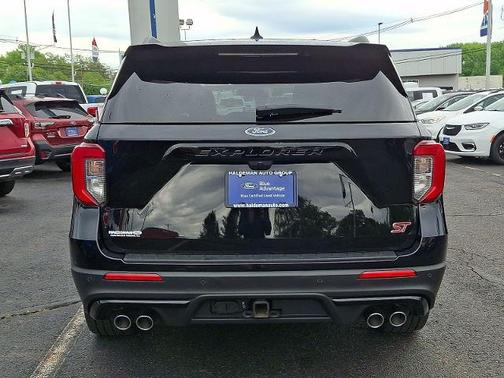 AGATE BLACK METALLIC 2023 Ford Explorer ST