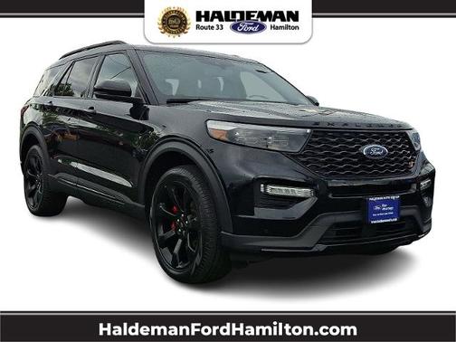 AGATE BLACK METALLIC 2023 Ford Explorer ST
