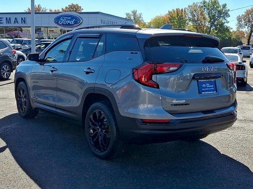 Satin Steel Metallic 2019 GMC Terrain SLE