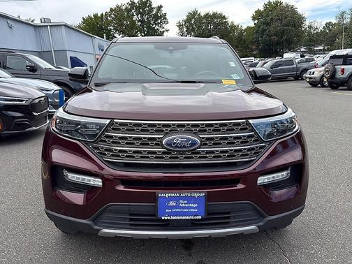 Burgundy Velvet Tinted Clearcoat 2022 Ford Explorer King Ranch