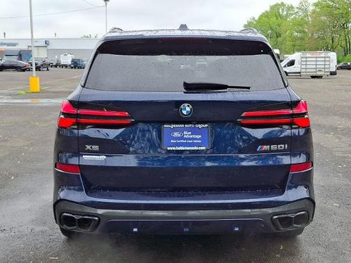 Blue 2024 BMW X5 M60I