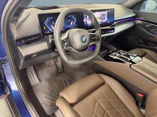 Blue 2024 BMW 530 530i