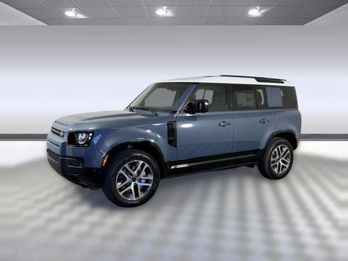 Tasman Blue Metallic 2026 Land Rover Defender P400 X-Dynamic SE