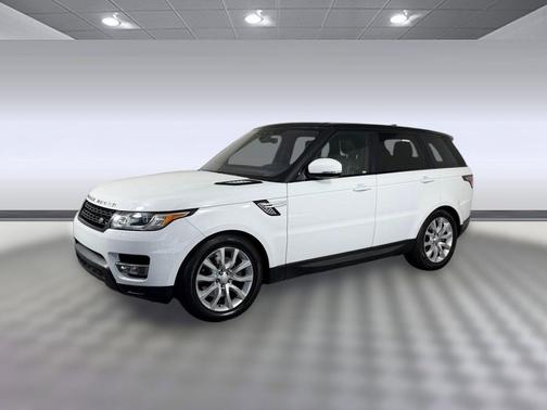 White 2017 Land Rover Range Rover Sport 3.0L Supercharged HSE
