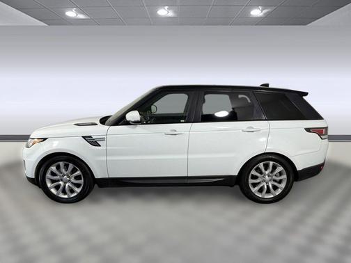 White 2017 Land Rover Range Rover Sport 3.0L Supercharged HSE