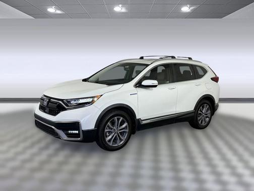 Platinum White Pearl 2020 Honda CR-V Hybrid Touring
