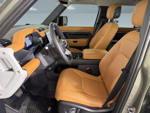 Pangea Green Metallic 2024 Land Rover Defender 130 P400 S