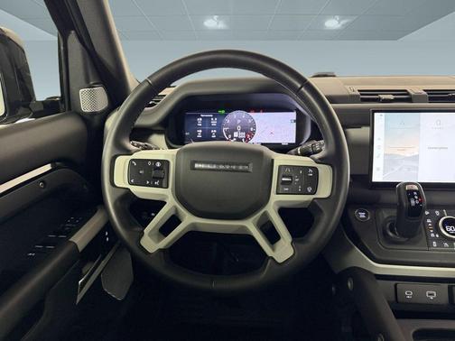 Santorini Black Metallic 2024 Land Rover Defender 130 P300 S