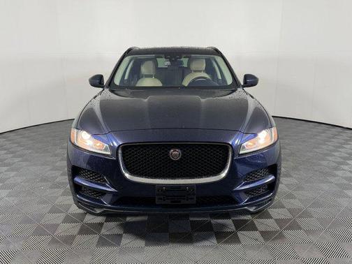 Blue 2018 Jaguar F-PACE 30t Premium