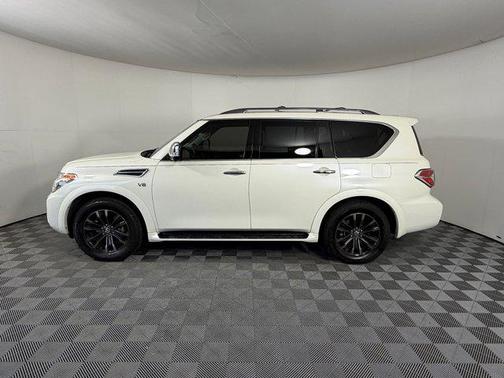 Pearl White Tricoat 2020 Nissan Armada Platinum 2WD