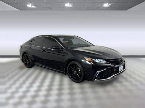 Midnight Black Metallic 2024 Toyota Camry XSE