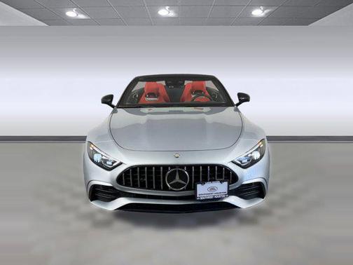 White 2025 Mercedes-Benz AMG SL 43 Base