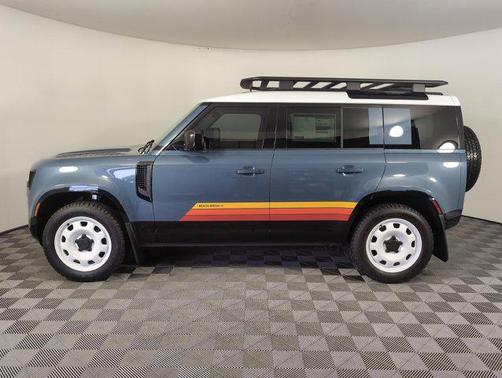 Tasman Blue Metallic 2025 Land Rover Defender 110 P300