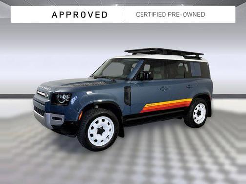 Tasman Blue Metallic 2025 Land Rover Defender 110 P300