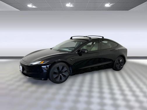 Solid Black 2024 Tesla Model 3 Long Range