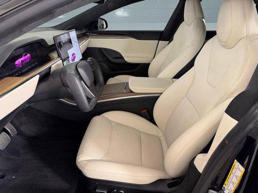 Black 2021 Tesla Model S Long Range