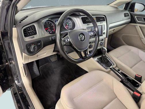 Black 2016 Volkswagen Golf TSI S 4-Door