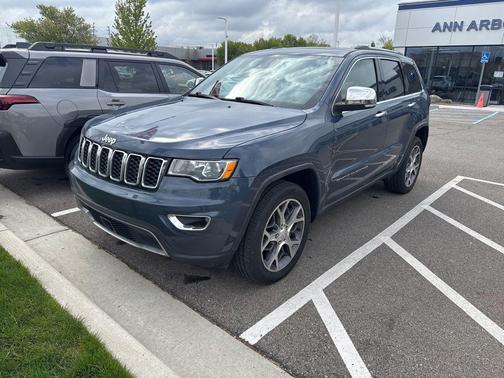 Pacific Blue Clearcoat 2021 Jeep Grand Cherokee Limited
