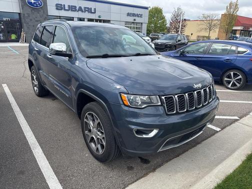 Pacific Blue Clearcoat 2021 Jeep Grand Cherokee Limited