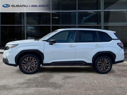 Crystal White Pearl 2026 Subaru Forester Sport