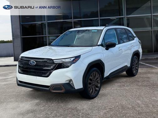 Crystal White Pearl 2026 Subaru Forester Sport