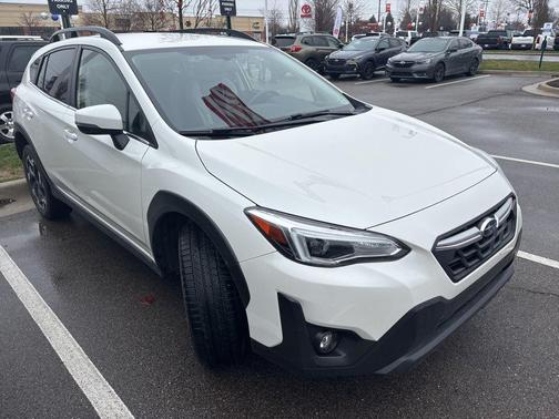Crystal White Pearl 2023 Subaru Crosstrek Limited